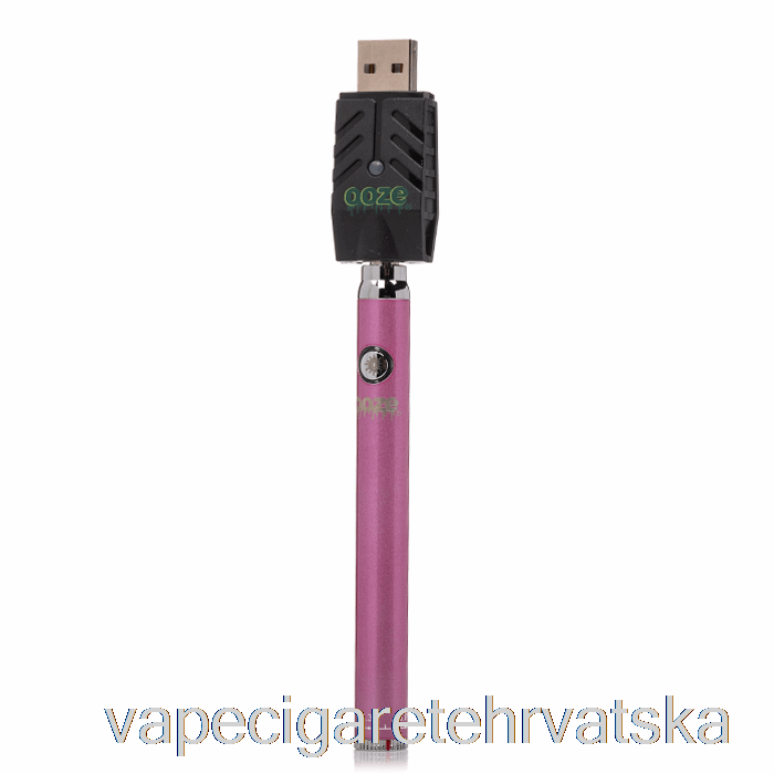 Vape Hrvatska Ooze 320mah Twist Slim Pen Baterija Ledeno Roza